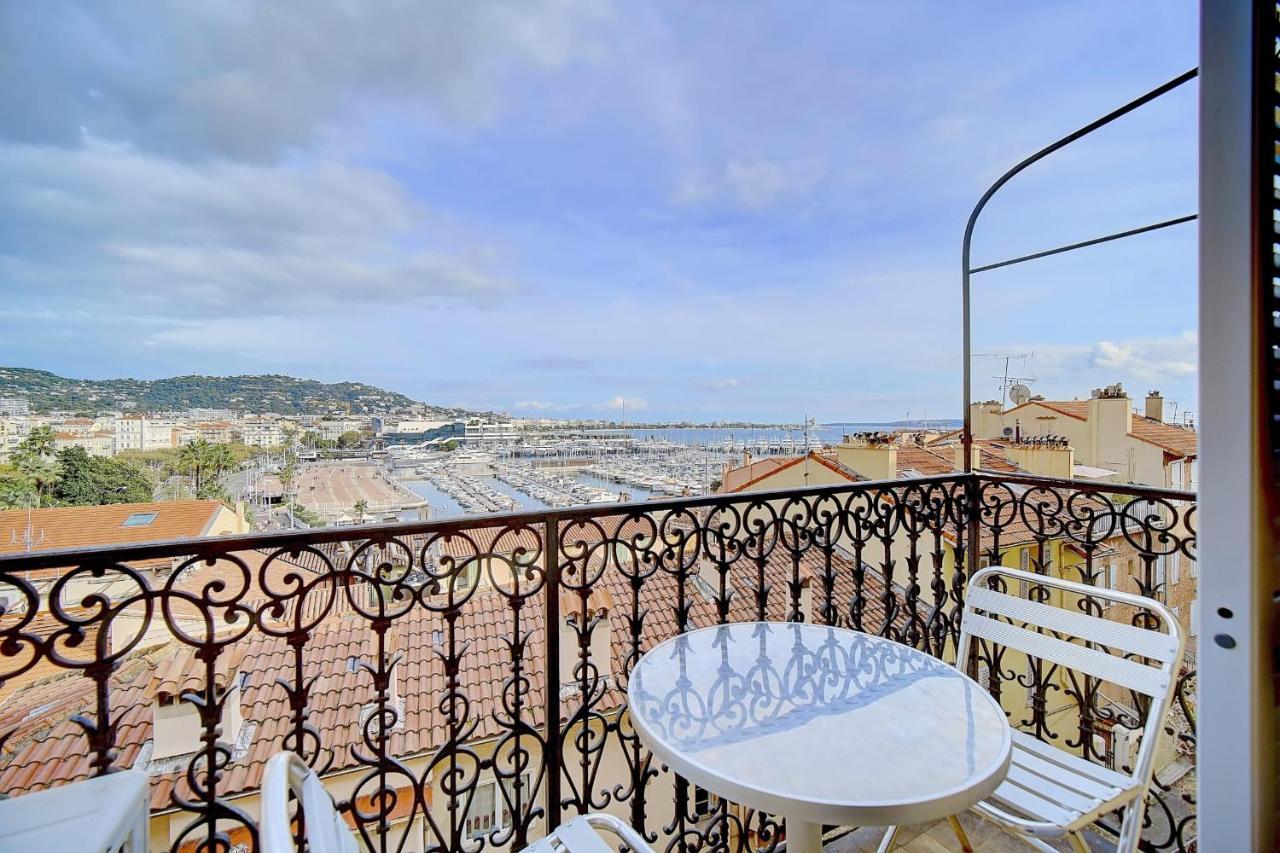 Immogroom - Sea View On The Port - Next To The Beaches - Ac - Wifi Cannes Luaran gambar